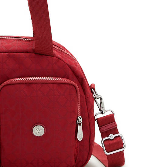 Sacs À Bandoulière Kipling Cool Defea Iconic Rouge | FR 1821VR
